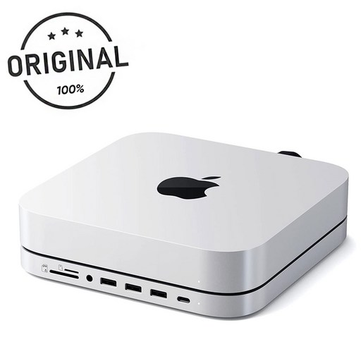 2020 M1 Mac Mini 애플 맥미니 전용 사테치 SSD Type-C 스탠드 및 허브, 기본, 1MB