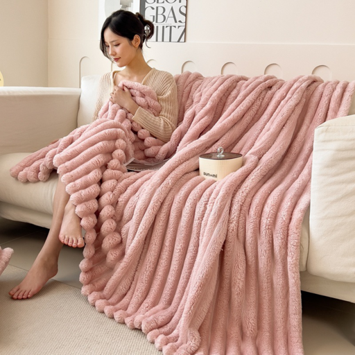 루베아 보들이 토끼털 담요 극세사