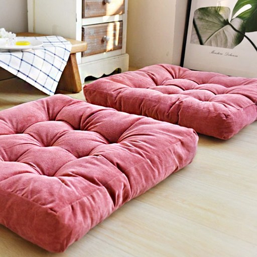 특대형방석 55cm 65cm 두꺼운방석 등받이 의자 쇼파 절방석 기도방석 큰방석