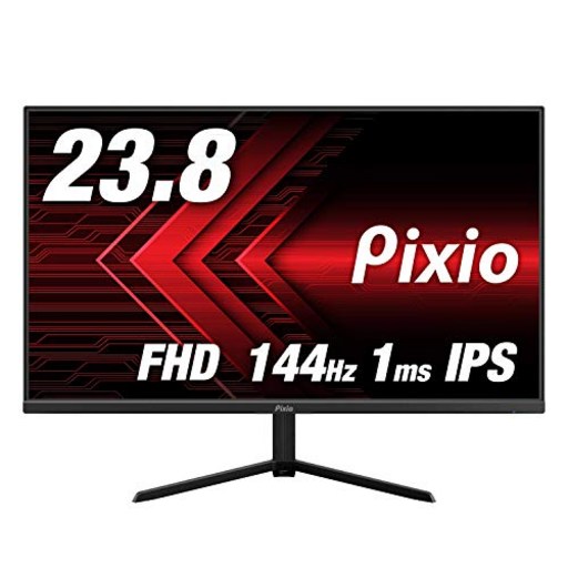 Pixio PX248 Prime 디스플레이 게이밍 모니터 23.8 인치 144hz FHD 1080p IPS 1ms FreeSync G-SYNC Compatible 대응 베젤리스 프레임리스 24 inch FPS 방향 display monitor 스피커 내장 정규 수입품