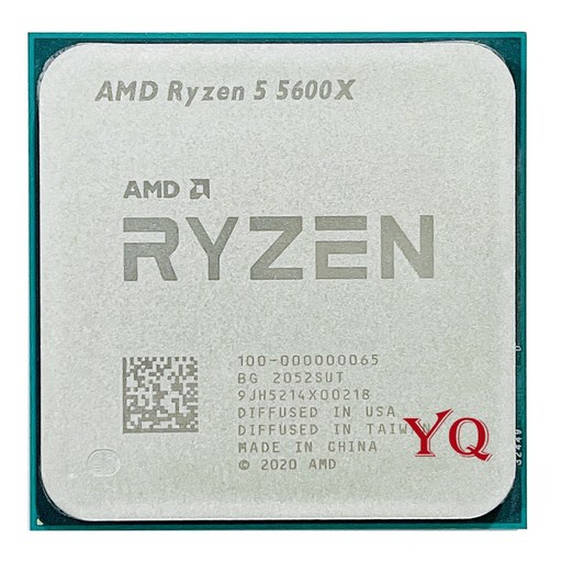 AMD Ryzen 5 5600X R5 3.7 GHz 6 코어 12 스레드 CPU 프로세서, 7NM 65W L3 = 32M 100-000000065 소켓 AM4, 한개옵션0