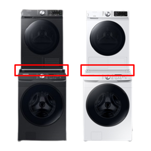 삼성 9킬로 건조기 2단 직렬 설치 스테킹 키트 SKKTKV 블랙 케비어 TKW 화이트