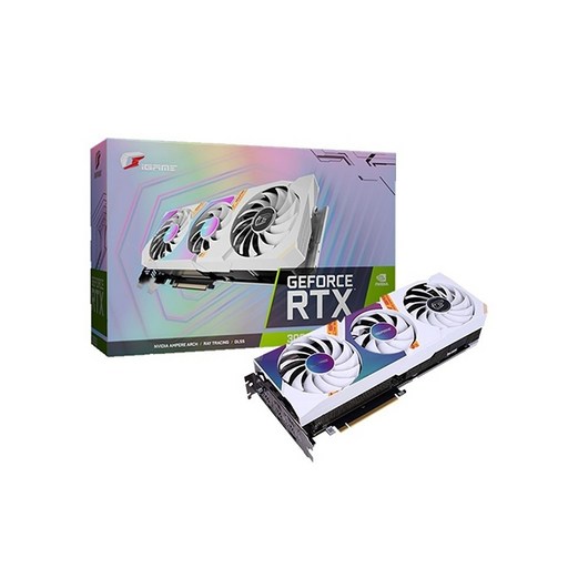 Colorful 지포스 RTX 3070 Ti Ultra OC D6X 8GB White