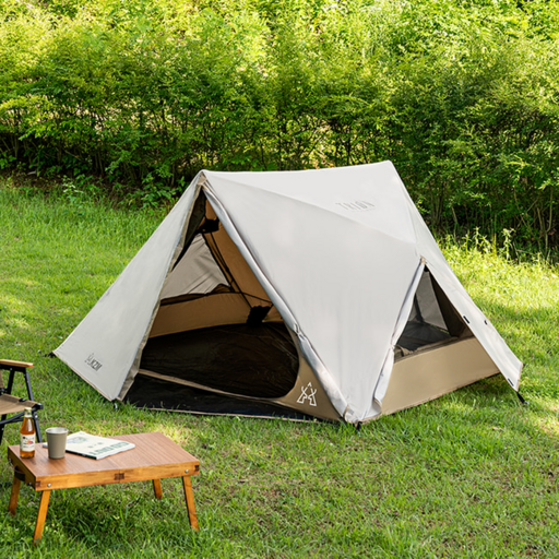 카즈미 NEW 트리온 EX 원터치 텐트 감성캠핑 스타일리쉬 트렌디 차박 12인용