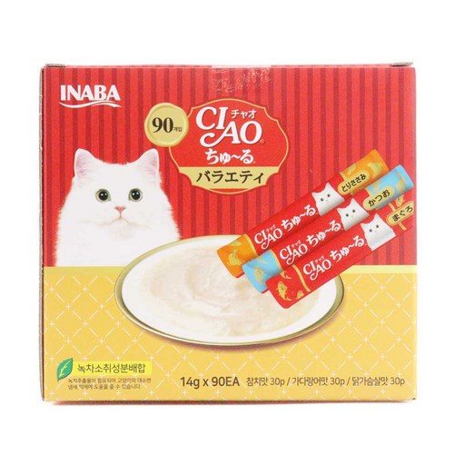 이나바 챠오츄르 짜먹는 고양이 간식