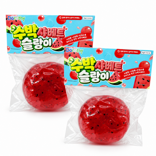 샤르륵 사각사각 수박 샤베트 슬랑이 2개세트