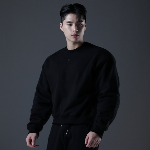 카미드 맨투맨 기모맨투맨 헬스 빅사이즈 후드티 남자박스티