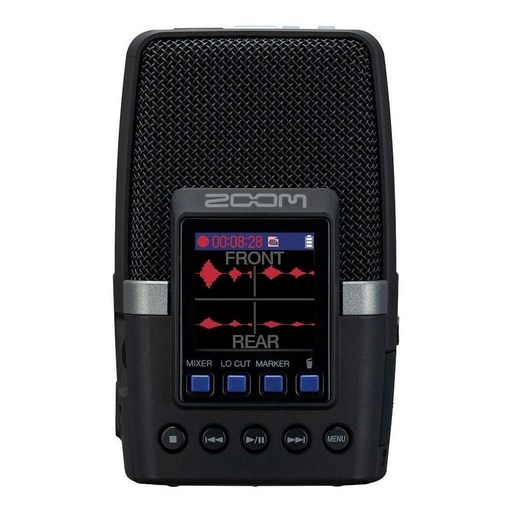 줌 ZOOM H2 Essential 휴대용 핸디 레코더 블랙 녹음기