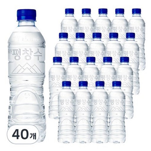 평창수 무라벨 생수