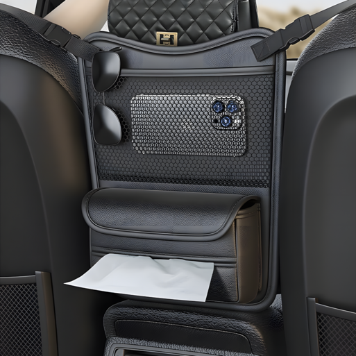 뉴잇지 차량용 사이드 포켓 수납함, 블랙