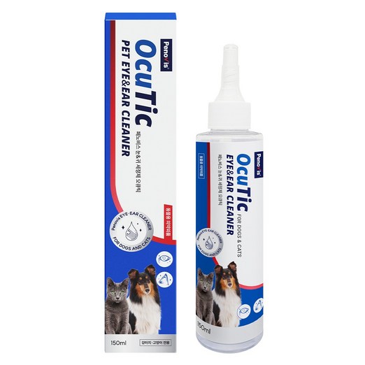 페노비스 반려동물 눈 귀 세정제 오큐틱, 150ml, 1개