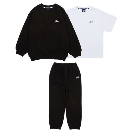 예일키즈 아동용 핸섬댄 맨투맨  반팔 티셔츠  조거팬츠 세트 YJCCSEF13427
