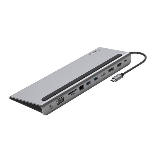 벨킨 connect USB C타입 11 in 1 멀티 포트 허브 독 INC004bt