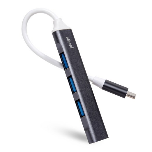 PLEIGO 4포트 USB 3.0 C타입 5Gbps 멀티허브 MH30