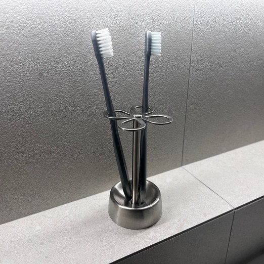 코지로로 칫솔거치대 스텐 칫솔꽂이