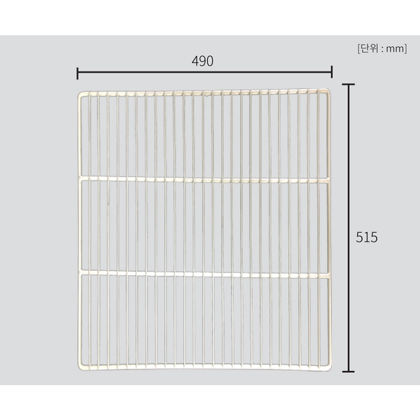 유니크 업소용 냉장고 5자 냉동냉장 선반(W490*H515) 고리포함 이미지 3