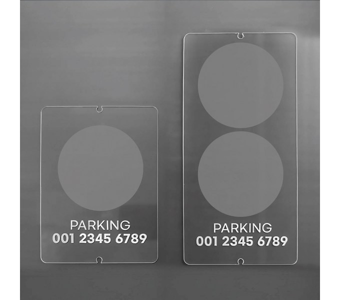 주차번호판아크릴: 고급스러움과 내구성, 두 마리 토끼를 잡다!