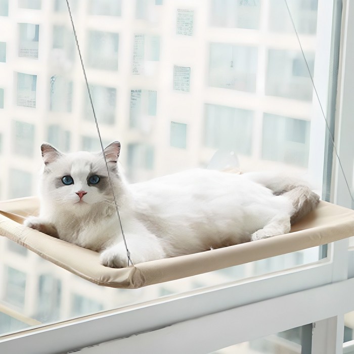 그뤠잇 해먹 윈도우 캣타워