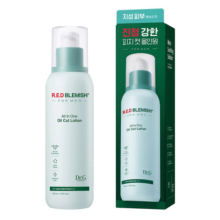 닥터지 레드 블레미쉬 포 맨 오일 컷 로션 올인원, 150ml, 1개 닥터지 레드 블레미쉬 포 맨 오일 컷 로션 올인원, 150ml, 1개