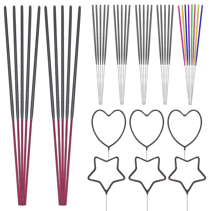 틱톡 스파클라 불꽃놀이 폭죽세트, 1세트