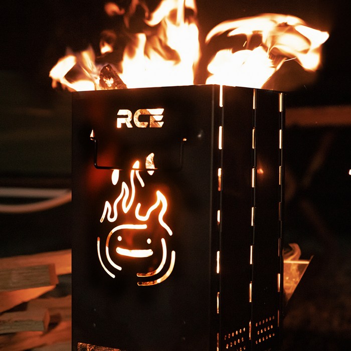 로티캠프 불멍 감성 캠핑 접이식 화로대