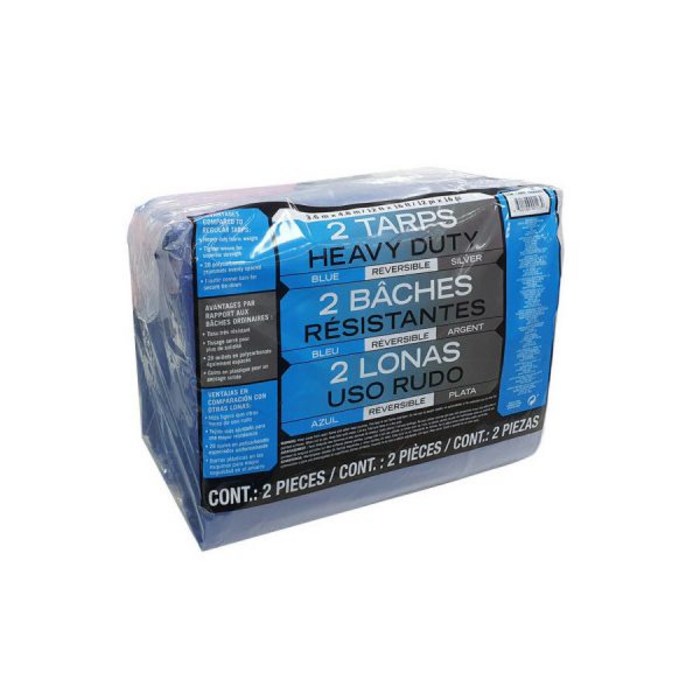 커클랜드 양면 방수포 3.6mx4.8m 타프 그라운드 시트 1개 코스트코