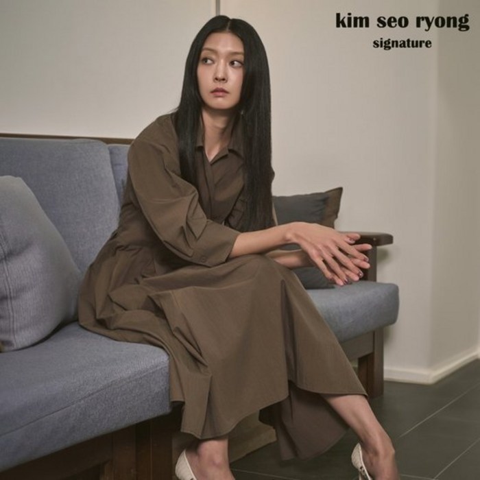 김서룡 시그니처 24FW 볼륨 밴딩 원피스 [런칭 가격 89,900원]