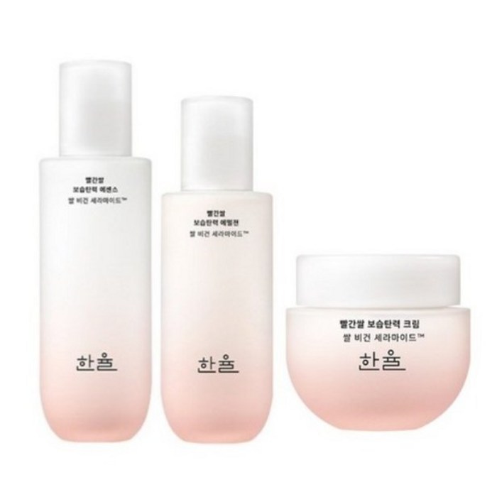 한율 빨간쌀 진액 단품3종세트 여성기초화장품 주름개선크림 미백화장품 피부영양제