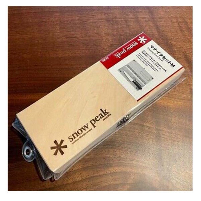 스노우피크 snow peak 마나이타 세트 M 아웃도어 캠프 요리 용품 조리 기구 칼 도마 IGT igt CS207