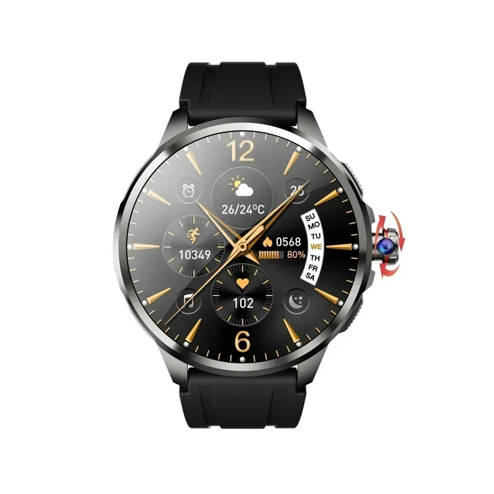 H99 스마트워치 안드로이드 1.95인치 AMOLED 720x720 HD 회전 190 도 카메라 GPS NFC Full Netcom 웨어러블