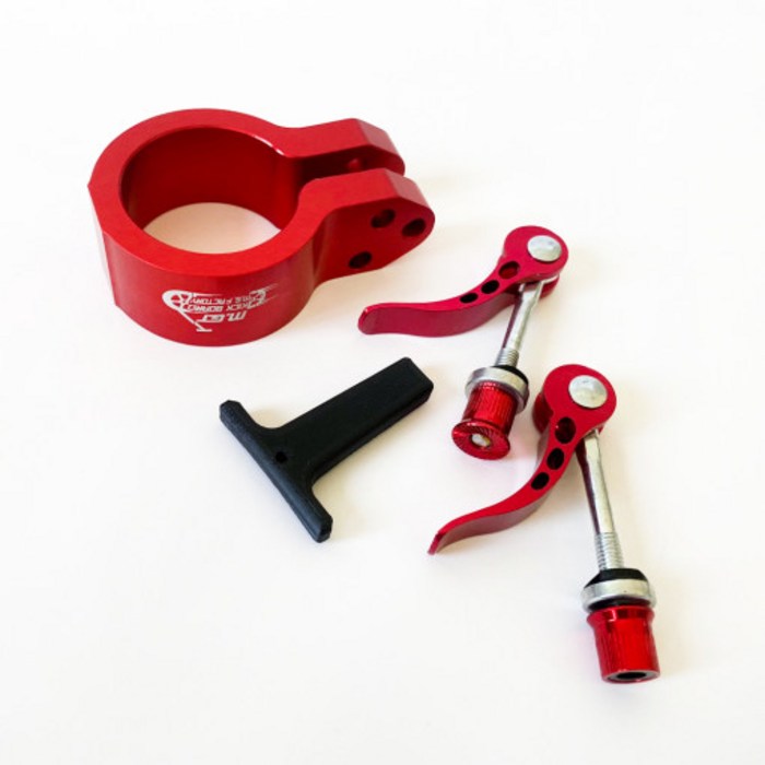 MGT MTB 미니모터스 듀얼트론 시리즈 2중 QR링 마블링 자전거 악세사리