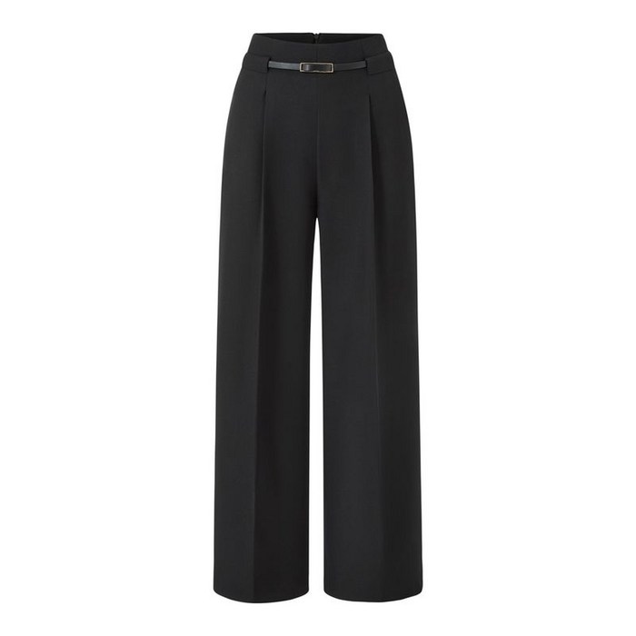 미니멈 에브리데이 핀턱 벨티드 세미 와이드 슬랙스 롱 팬츠 EC1TA002D