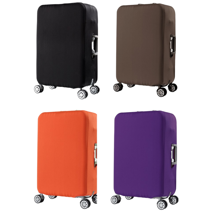 고탄력 무지 스판 캐리어 커버 케이스 보호 20 24 26 30 인치