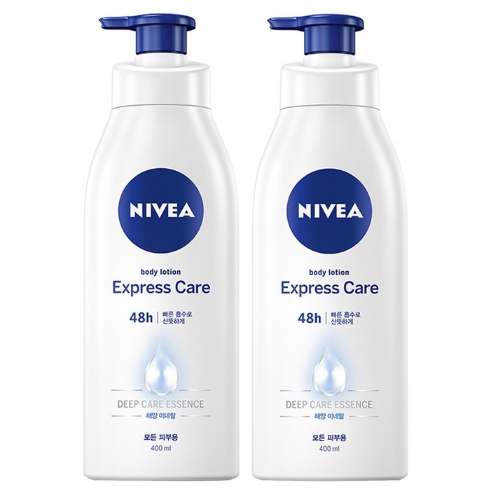 니베아 익스프레스 바디로션, 400ml, 2개