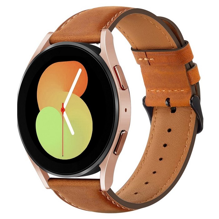 SKY 웰 갤럭시워치 호환 가죽 레더 밴드 스트랩 20mm