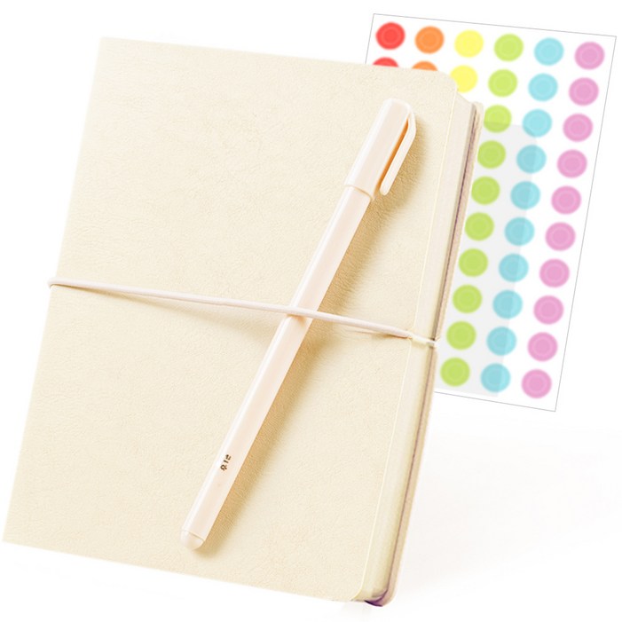 리훈 이야기 다이어리 톨 만년형 볼펜 스티커세트