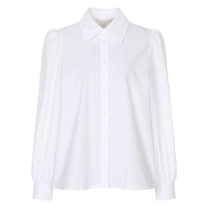 올리브데올리브 여성용 퍼프 소매 블라우스