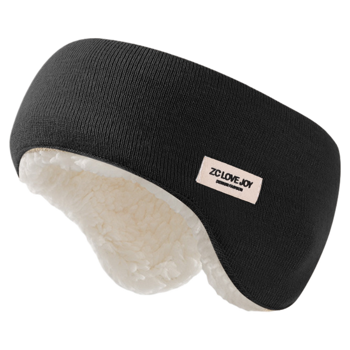 홍시유통 방한밴드 방풍 겨울 수면 런닝 자전거 캠핑 등산 귀마개, FG06블랙, 1개