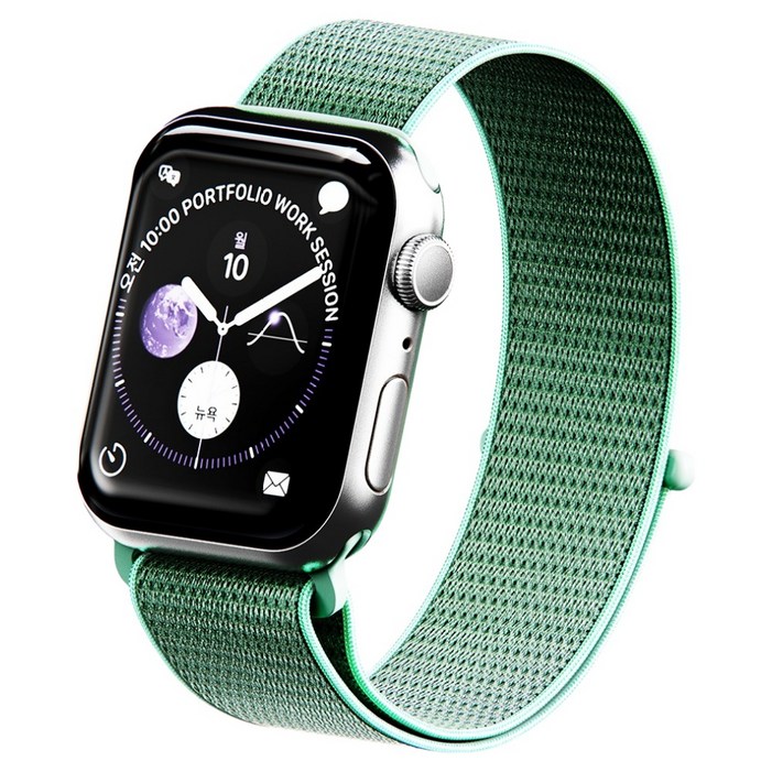 빅스킷 스마트워치 경량 나일론 스포츠 스트랩 42/44/45/46/49 mm