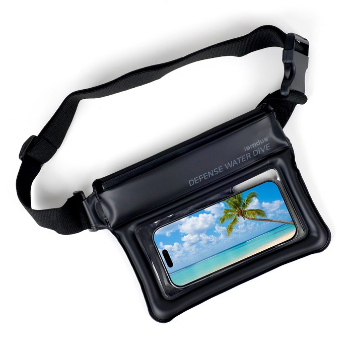아이엠듀 스마트폰 방수팩 가방 힙색 L
