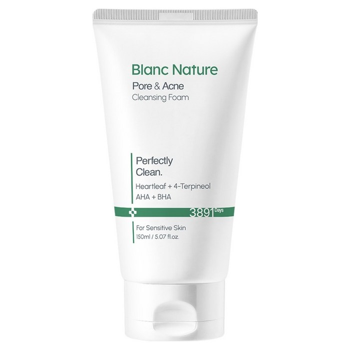 블랑네이처 여드름기능성 클렌징폼