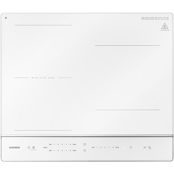 쿠쿠 인덕션 레인지 3구 화이트