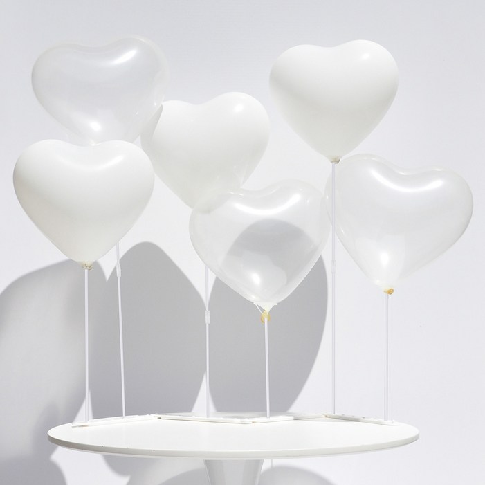 파티쇼 하트 풍선  스탠드 슬림 세트
