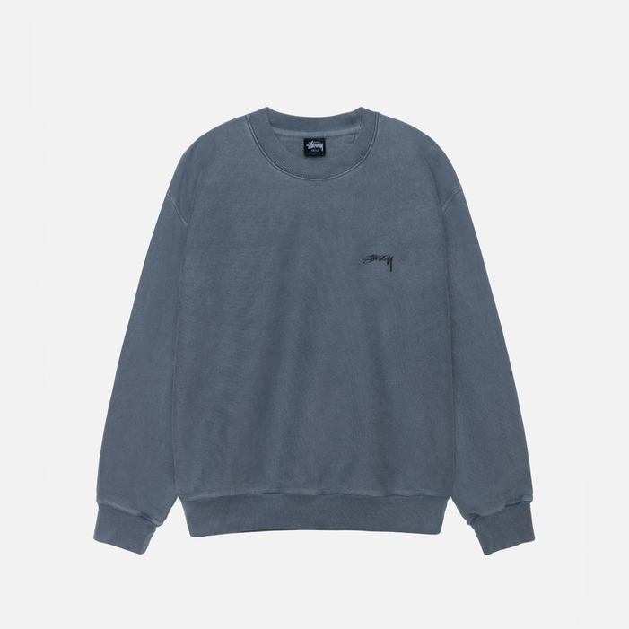 스투시 SMOOTH STOCK PIG DYED CREW 맨투맨 19150210302