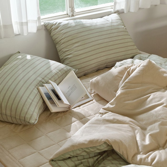 파르페by알레르망 리오 면모달 극세사 차렵이불 세트