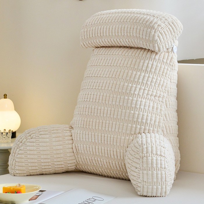 커머릭스 등받이 쿠션 1인용 침대쿠션 쇼파 사무실 허리 쿠션 804058