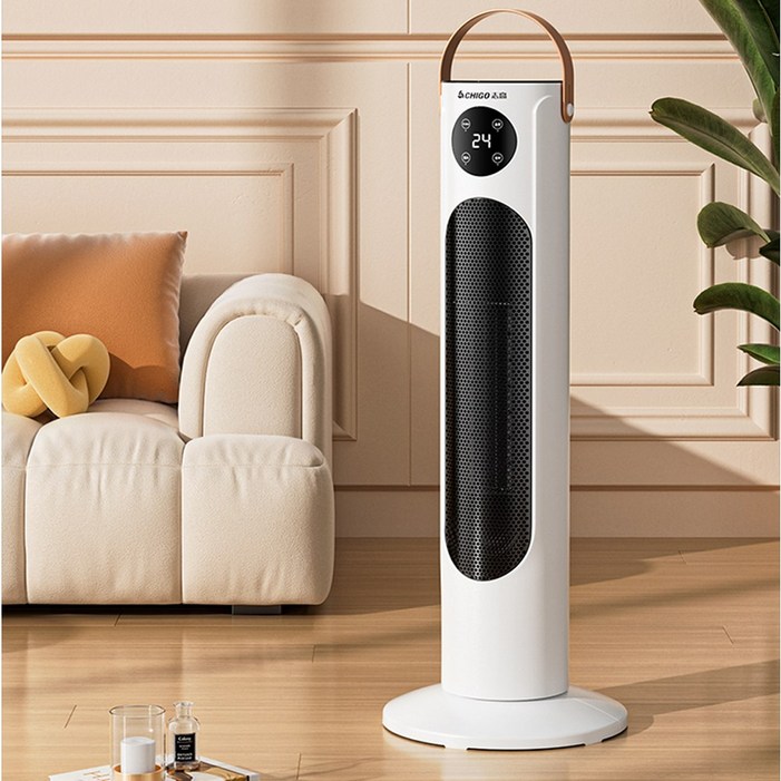 에어런 CHIGO 에너지절약 온풍기 팬히터 난방 욕실 화장실 캠핑 전기온풍기 난방기 가정용 발난로 미니 히터 사무실 소형 거실 이동식