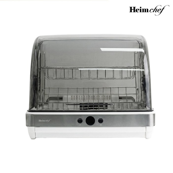 위드닉스 UV & 70도 고온 열풍 음성안내 식기살균건조기 45L 화이트 EDC-UV1310W