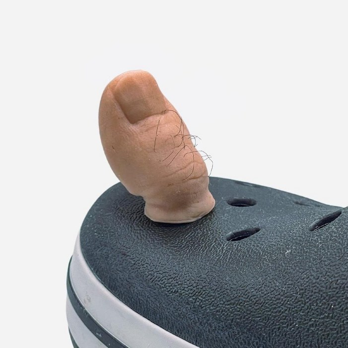 11 엄지 발가락 파츠 쓸데없는 웃긴 선물 여름 신발 샌들 슬리퍼 악세사리 장식