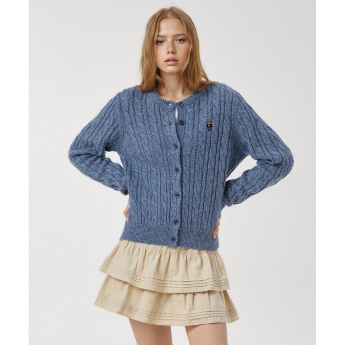 후아유 Steve Color Cable 가디건F  WHCKF4902F